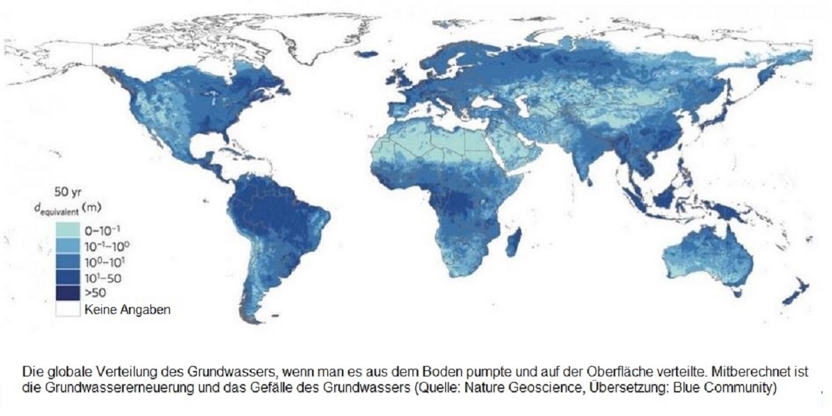 Wasser weltweit - Bluecommunity